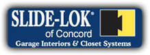 Garage Cabinets and Floors Concord Garage Interiors & Closet Systems, Slide-Lok